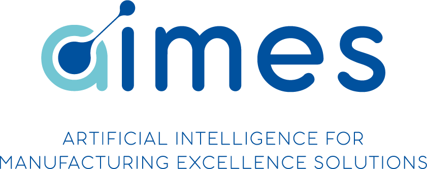 Das Logo aimes artificial intelligence for manufacturing excellence solutions