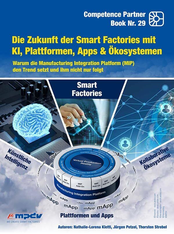 Cover Die Zukunft der Smart Factories mit KI, Plattformen, Apps & Ökosystemen