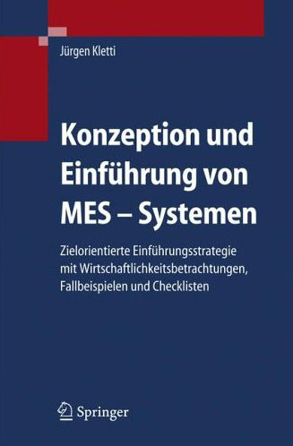 Cover Konzeption und Einführung von MES-Systemen